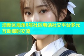 清新区海角8号社区电话社交平台多元互动即时交流