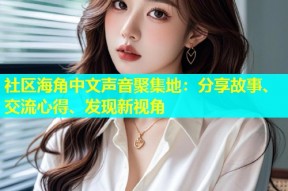 社区海角中文声音聚集地：分享故事、交流心得、发现新视角