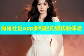 海角社区app要钱轻松赚钱新体验