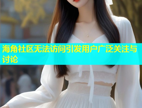 海角社区无法访问引发用户广泛关注与讨论  第1张