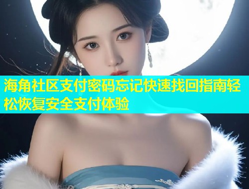 海角社区支付密码忘记快速找回指南轻松恢复安全支付体验  第1张